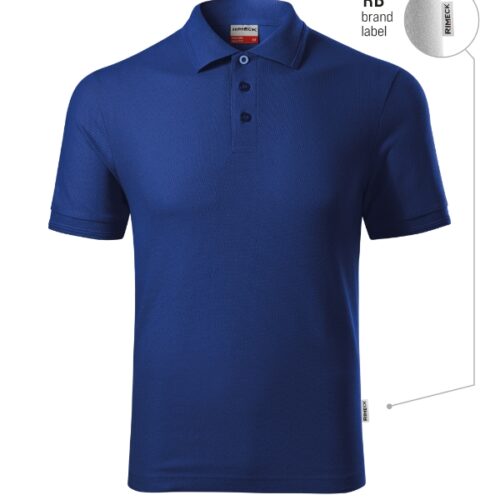 Polokošeľa Reserve R22 - kráľovská modrá 05 (brand label)