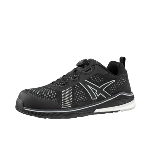 Topánky Voltage BLACK QL LOW S33 - čierna