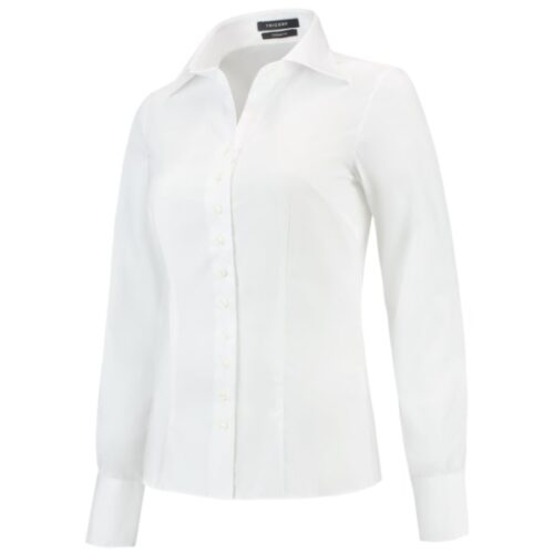 Fitted Blouse T22 - biela