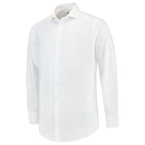 Fitted Stretch Shirt T23 - biela