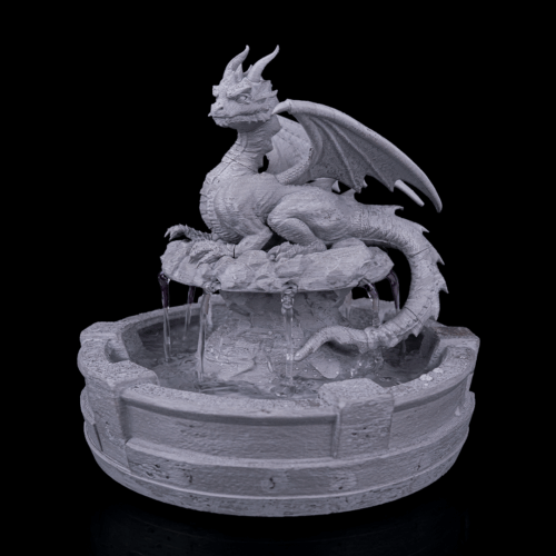 Fontána Resting Guardian