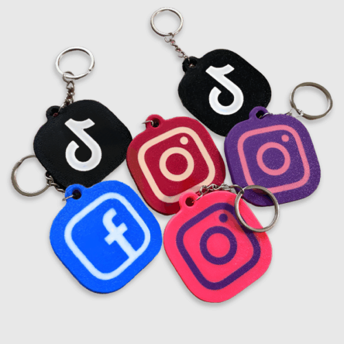 Kľúčenka Social