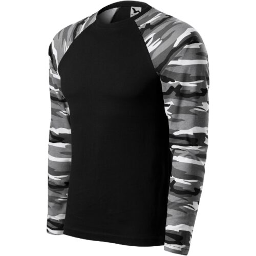 Tričko unisex Camouflage LS 166