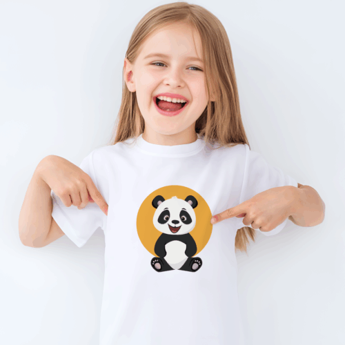 Detské tričko Hravá panda